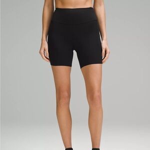 Lululemon Athletica Black Bike Shorts High-Waisted